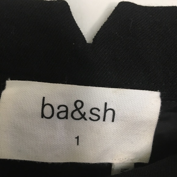 BA&SH belted twill straight leg pants - Picture 5 of 6